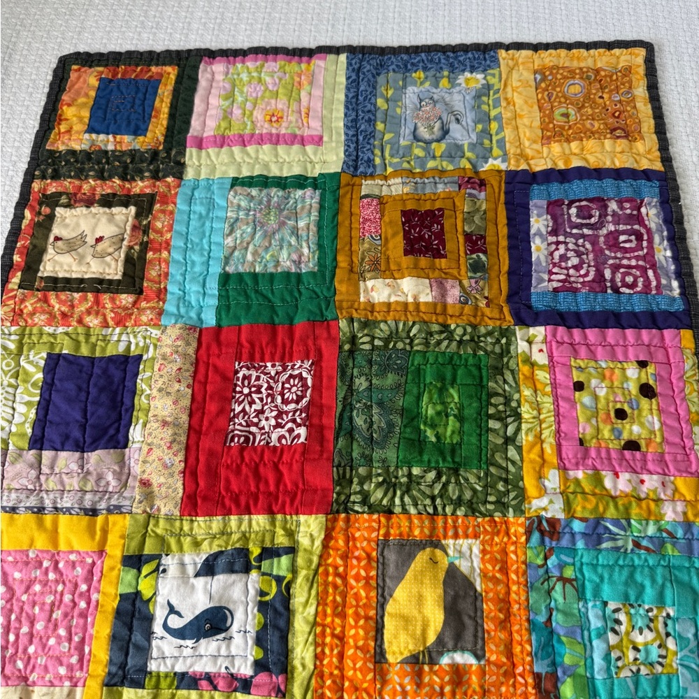 Handmade Colorful Table Runner - Picture 4 of 16